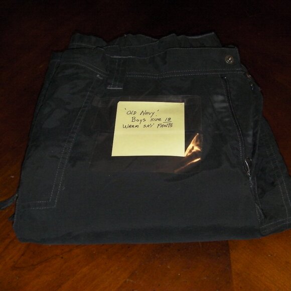 Old Navy Quality Ski Pants size 18 - Picture 1 of 3